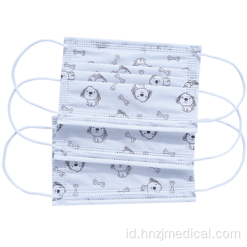 Masker Bedah Anak Sekali Pakai 3 ply